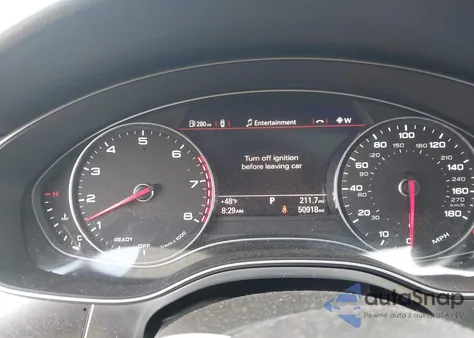 2016 Audi A6 3.0T Premium Plus z USA, uszkodzony, nr VIN WAUHGAFC7GN000609